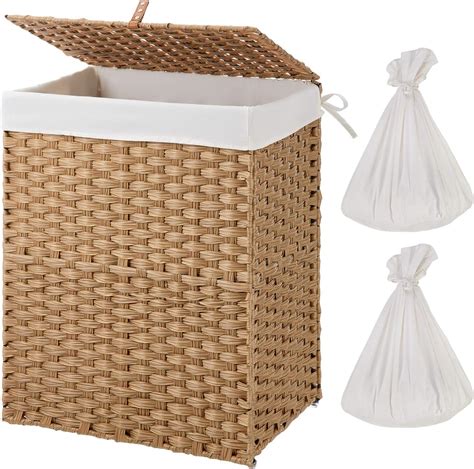 laundry hamper with removable bag.